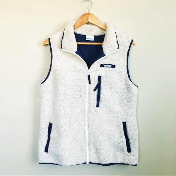 columbia women's sherpa vest